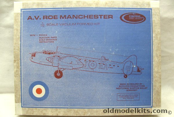 Contrail 1/72 A.V. Roe Manchester plastic model kit